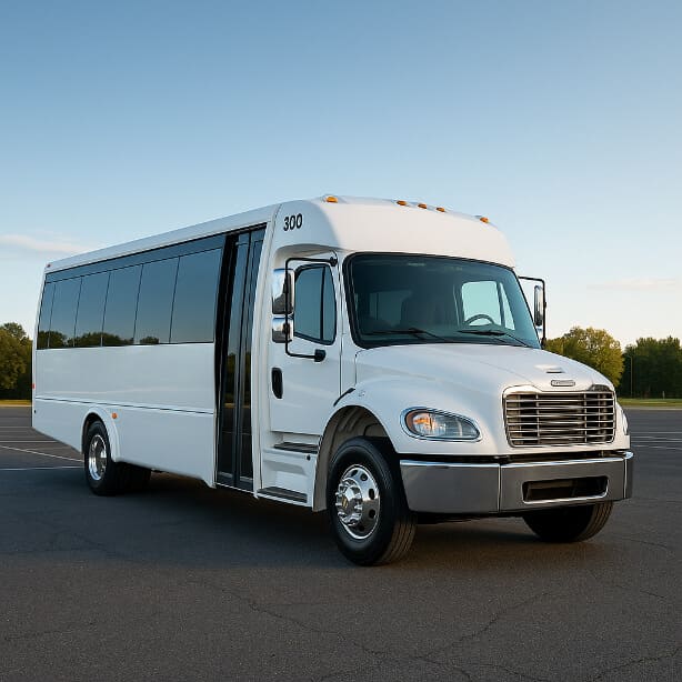 Clarksville Shuttle Bus Rentals 25 Passenger Shuttle Bus