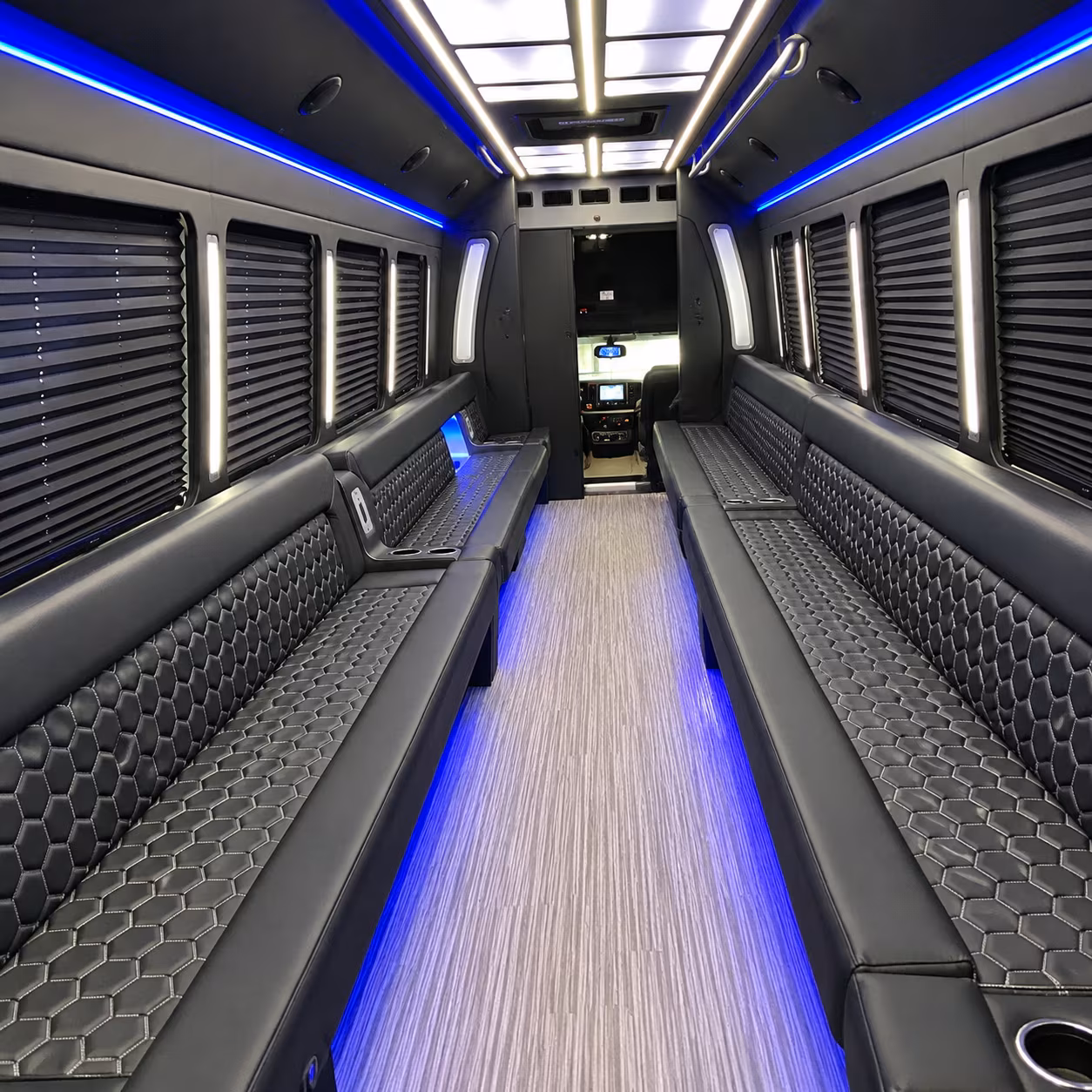 affordable clarksville prom party bus prices split across your group