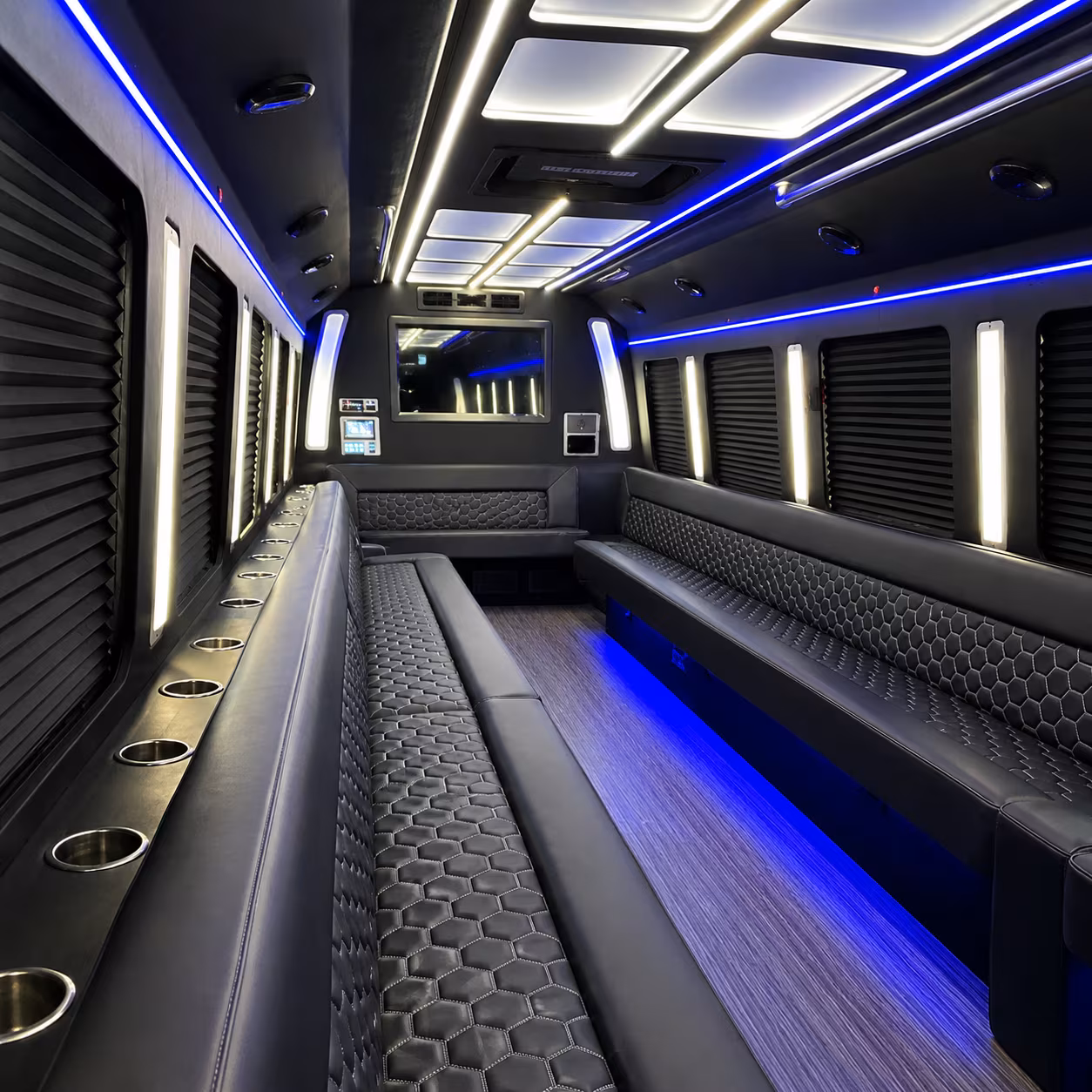 clarksville corporate retreat shuttle bus rentals