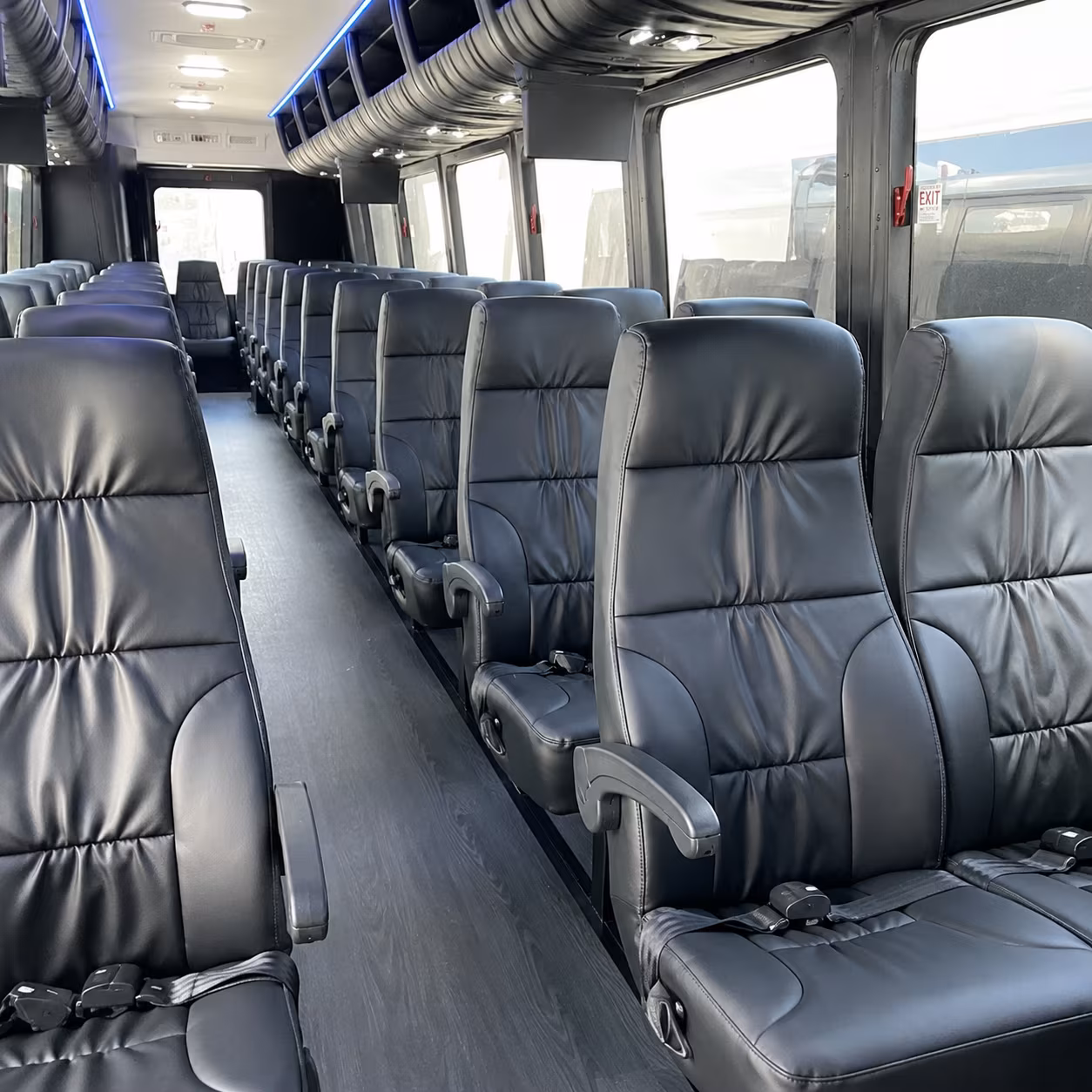 clarksville hospital and campus shuttle bus rentals